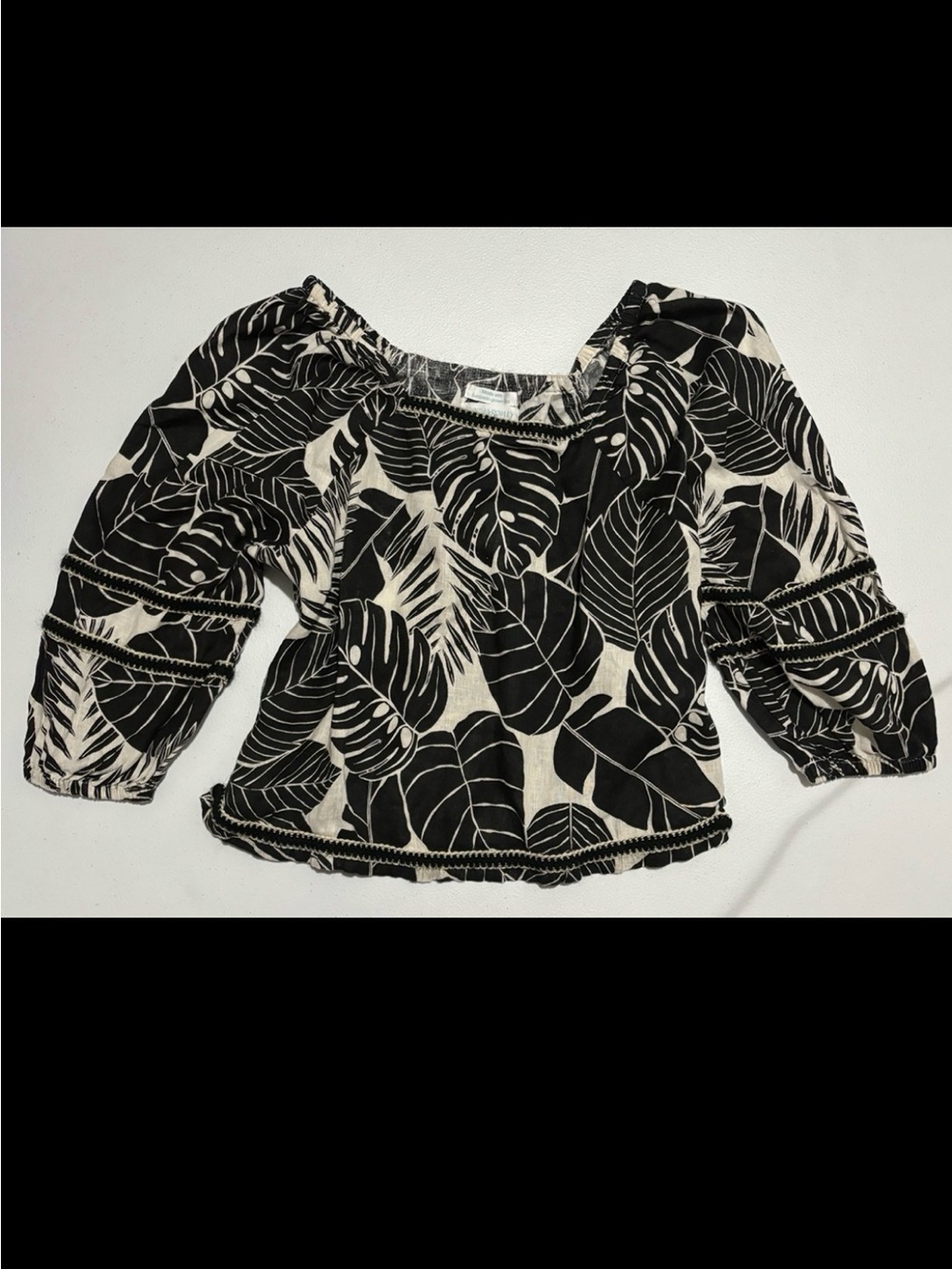 Cynthia Rowley 100% Linen Blouse
